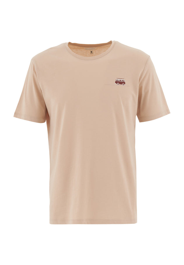 Men's Kleinbus Modal Blend T-Shirt Soft Beige