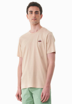 Men's Kleinbus Modal Blend T-Shirt Soft Beige