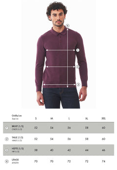MOR18950 size chart