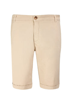 Men's Regular Fit Shorts Beige