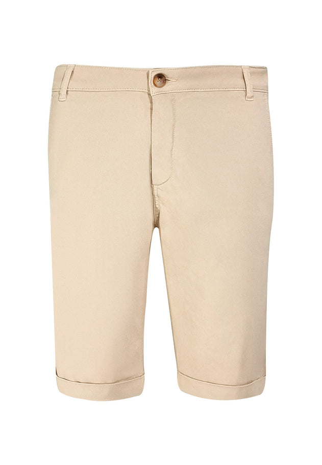 Men's Regular Fit Shorts Beige