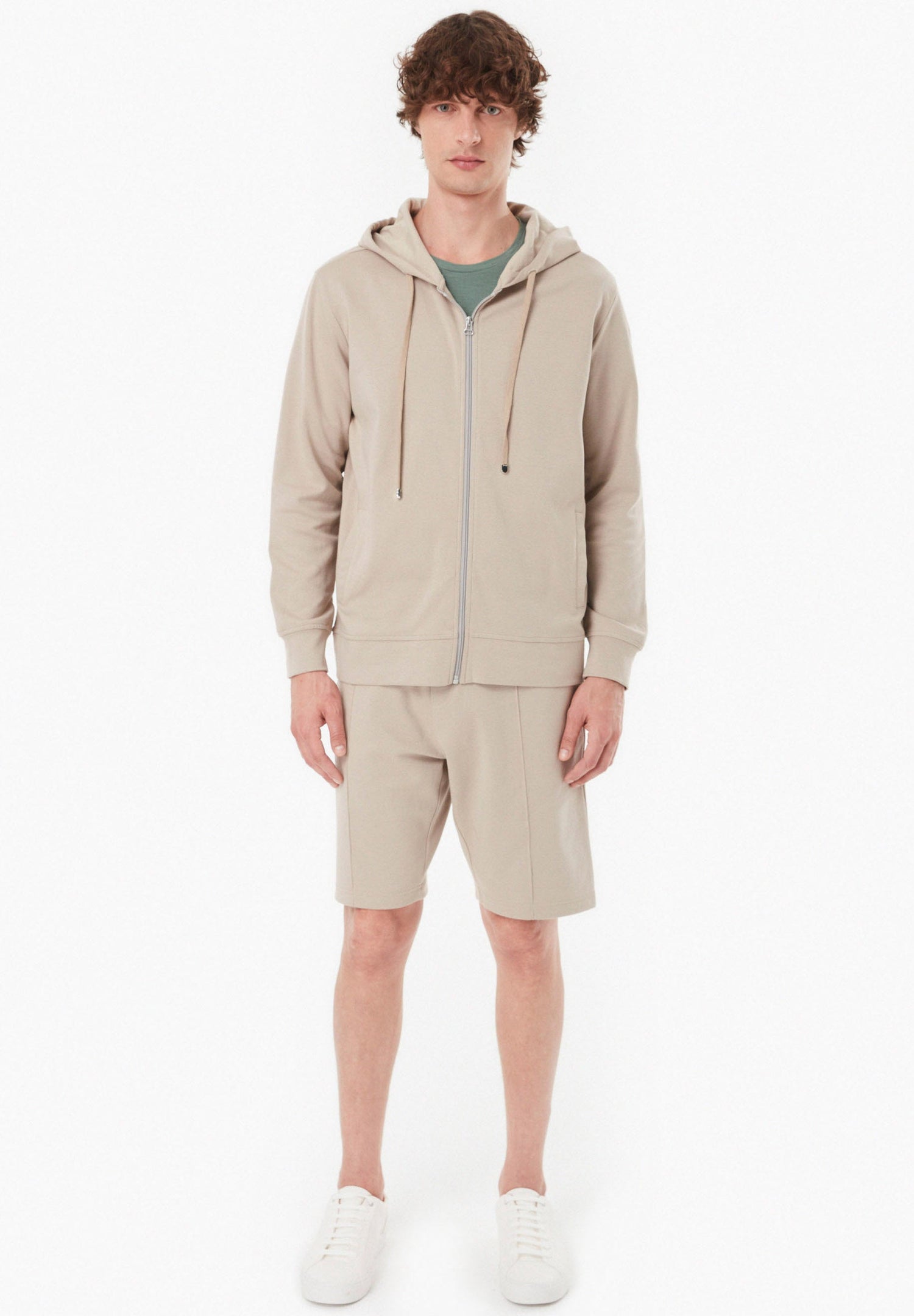 Men's Modal Blend Sweatshorts Sand