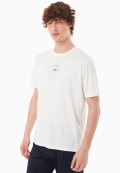 Men's Dolphin Modal Blend T-Shirt Off White