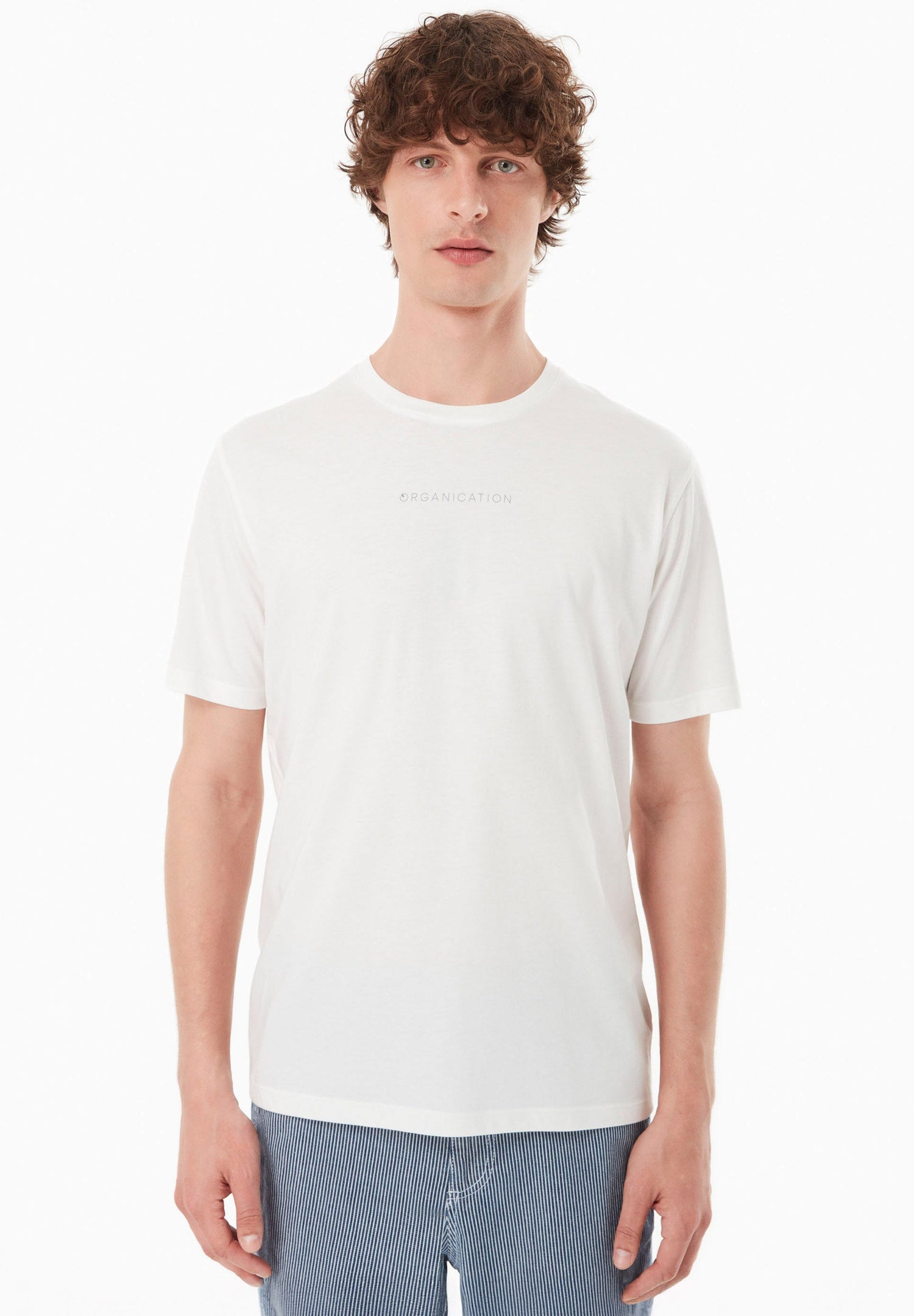 Men's Organication Modal Blend T-Shirt Off White