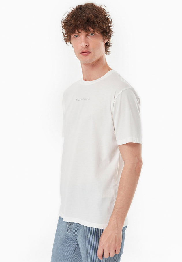 Men's Organication Modal Blend T-Shirt Off White