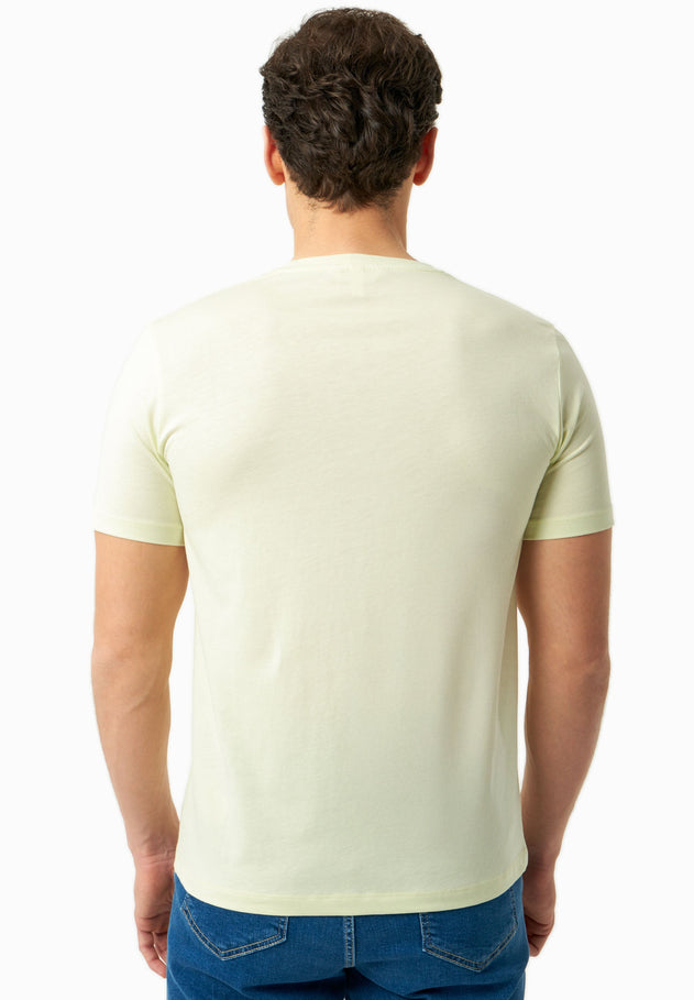 Men's Bicycle T-Shirt Lime Green