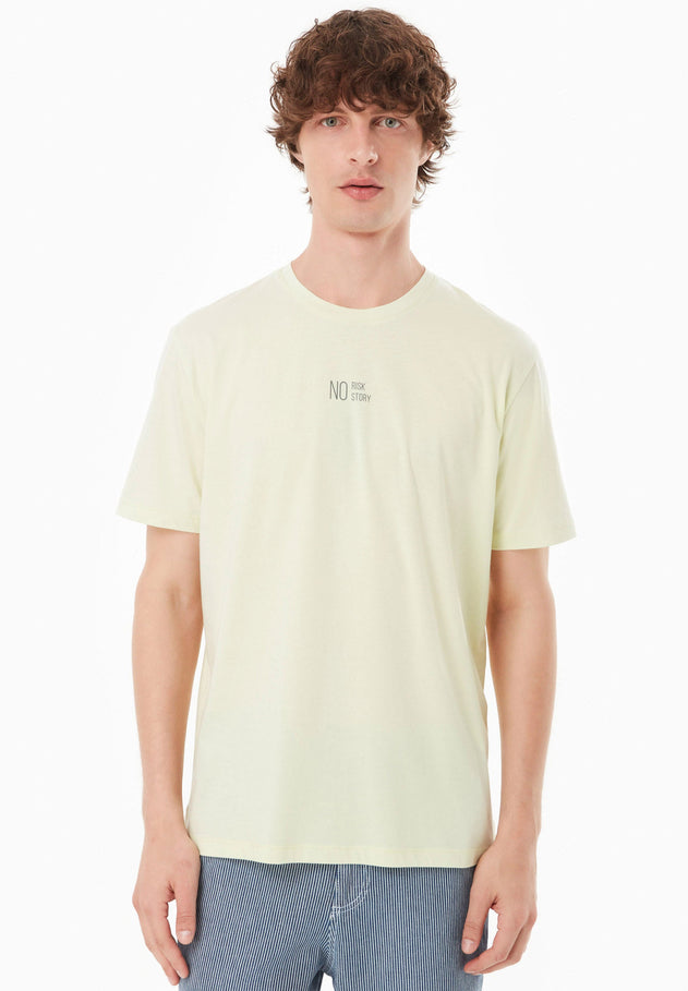 Men's No Risk T-Shirt Lime Green