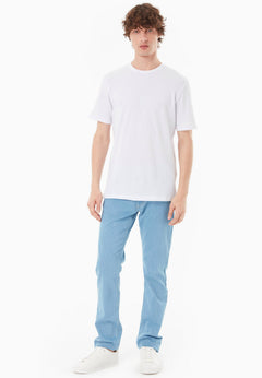 Men's Organic Cotton Waffle T-Shirt White