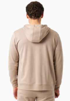 Men's Modal Blend Zipper Hoodie Sand