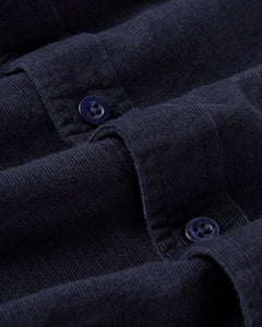 Men's Ant Microcorduroy Shirt Navy Blue