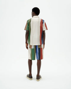 Tom Button-Up Shirt River Stripes Multicolor