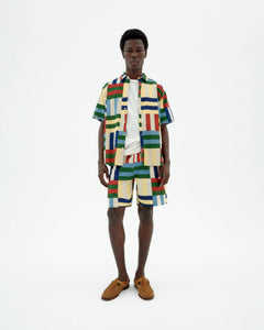 Tom Button-Up Shirt Multicolor Field Check