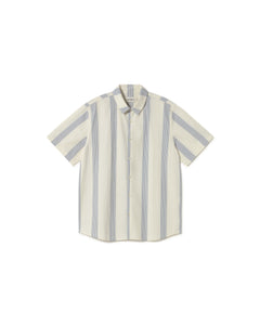 Tom Button-Up Shirt Blue Stripes