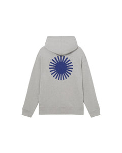 Simon Sun Contrast Hoodie Grey