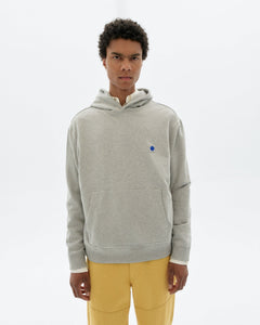Simon Sun Contrast Hoodie Grey