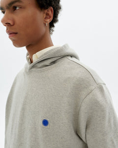 Simon Sun Contrast Hoodie Grey