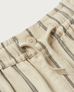 Pande Bermuda Shorts Grey stripes