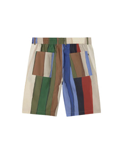 Gasper Bermuda Shorts River Stripes Multicolor