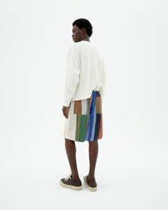Gasper Bermuda Shorts River Stripes Multicolor