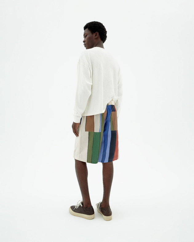 Gasper Bermuda Shorts River Stripes Multicolor