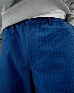 Gasper Bermuda Shorts Seersucker Blue