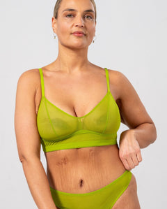 Mesh Balconette Matcha