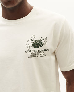 Zach Save The Humans T-Shirt White