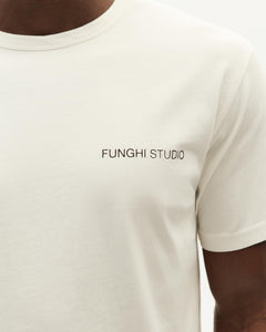 Men's Back Funghi T-Shirt White