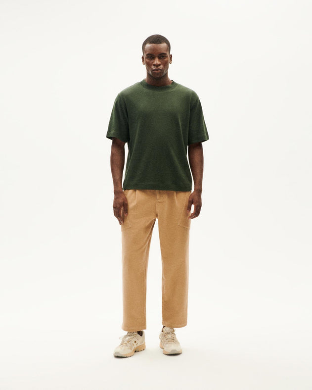 Roy Thick Hemp T-Shirt Green