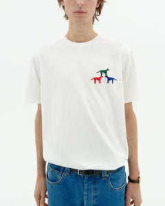 Zach T-Shirt Perritos White