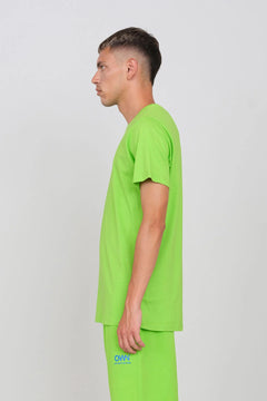 Men's Crewneck T-Shirt Green Apple