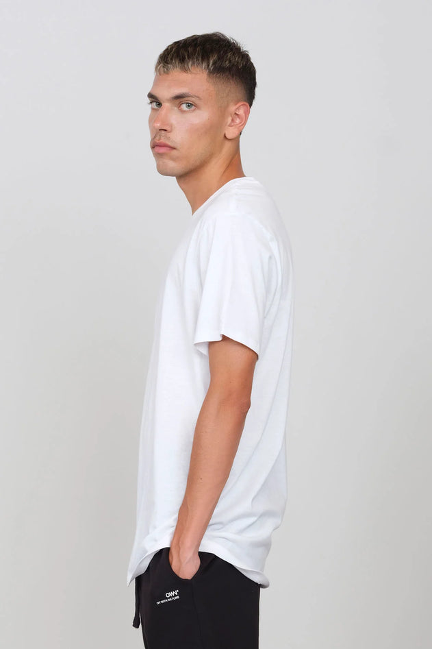 Men's V-Neck T-Shirt White