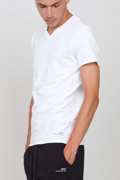 Men's V-Neck T-Shirt White