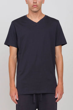 Men's V-Neck T-Shirt Blue