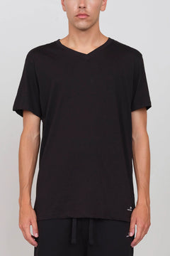 Men's V-Neck T-Shirt Black