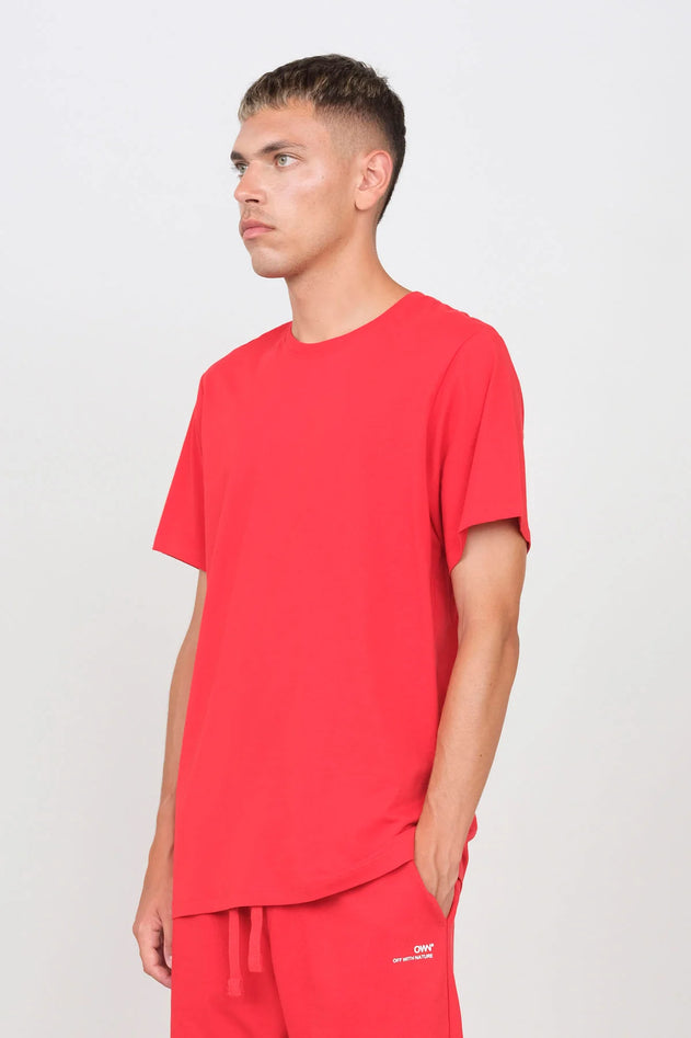 Men's Crewneck T-Shirt Red