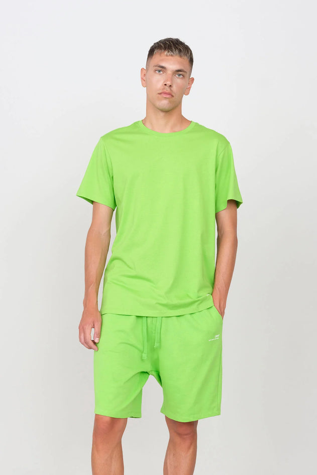 Men's Crewneck T-Shirt Apple Green