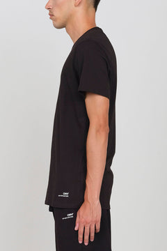 Stretch Jersey V-Neck T-Shirt Blue