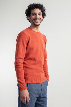 Romeo Cashmere Sweater Orange