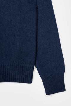 Edda Cashmere Sweater Dark Blue