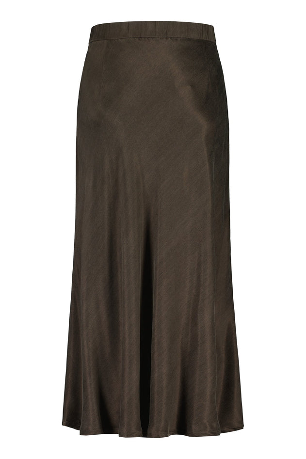 Myrskyluoto Maija Skirt Bark Brown