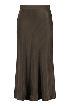 Myrskyluodon Maija Skirt Bark Brown