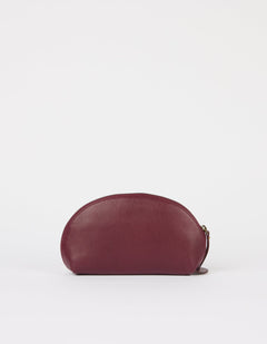 Make up Case Medium Soft Grain Dark Cherry