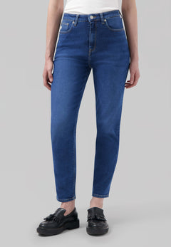 Mams High Tapered Jeans Stone Indigo