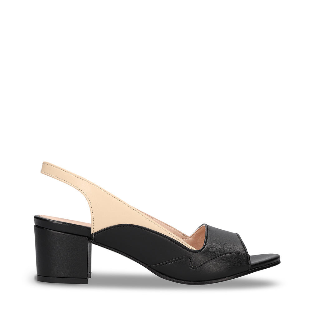 Mara Sandal Heels Black