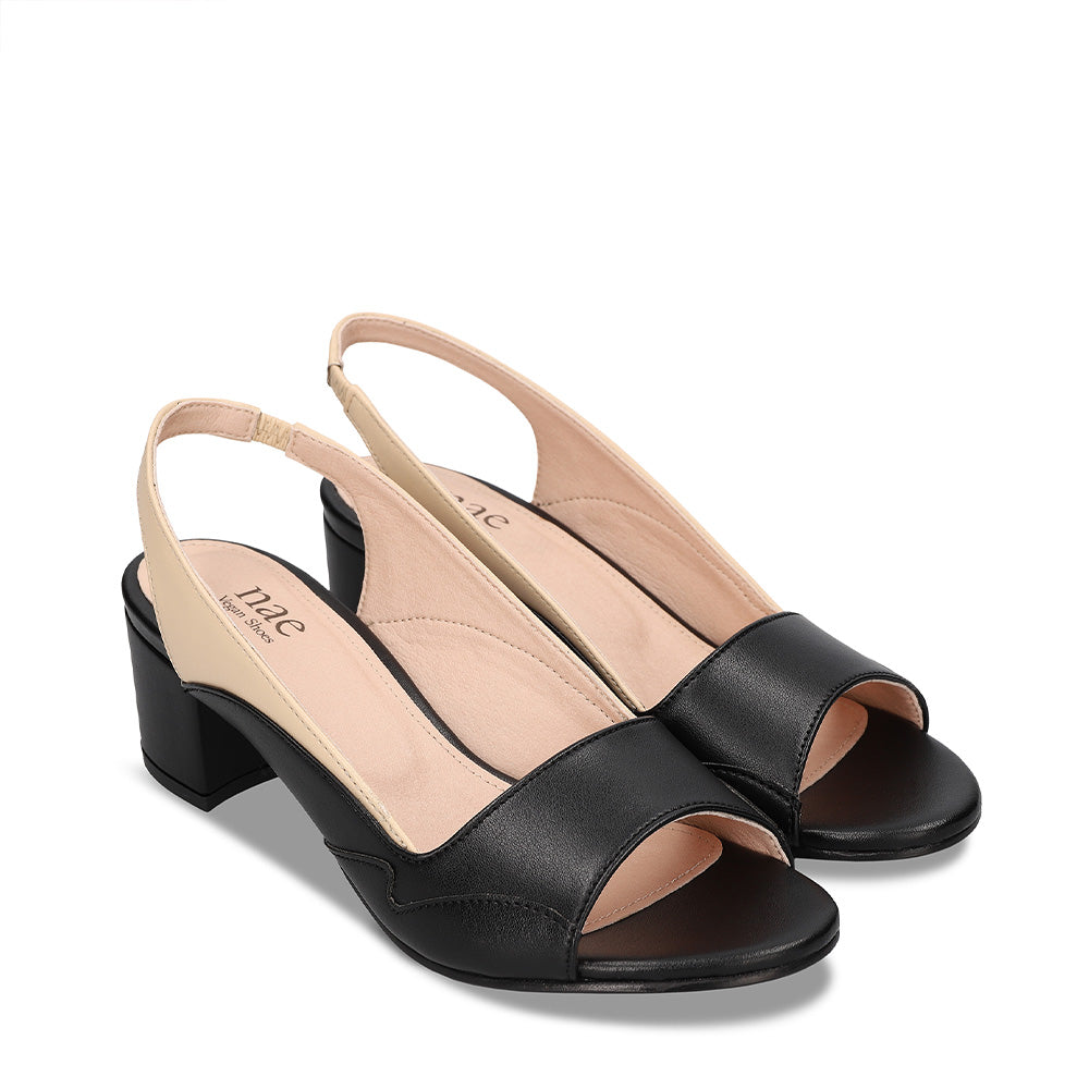 Mara Sandal Heels Black