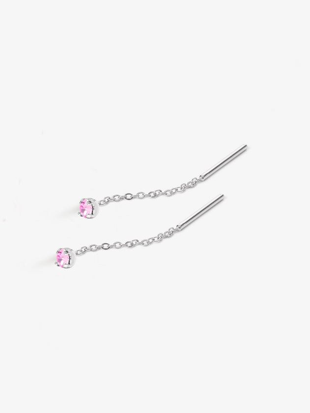 Marius Chain Earrings Lila
