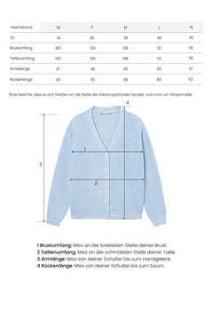 Short Cardigan Light Blue