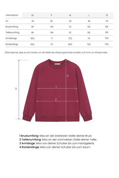 Story Of Mine Sweatshirt Bordeaux
