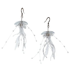Meduusa Earrings Clear
